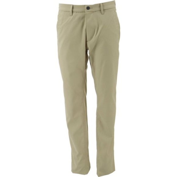 NWT LANDS' END MEN'S SLIM FIT PERFORMANCE CHINO PANTS COLOR BEACHWOOD 30X30 - Picture 1 of 7